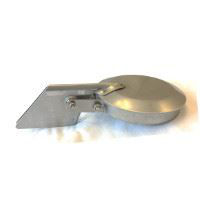 exhaust rain cap 304 Stainless Steel with mill finish for 4 inch OD exhaust stack