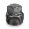 Picture of ½ inch NPT galvanized merchant steel square head plug