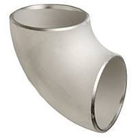 Picture of ½ inch schedule 10 long radius 304 Stainless Steel 90 deg weld on elbow