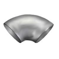 Picture of 4 inch short radius 304 Stainless Steel 90 deg weld on elbow schedule 10S