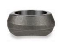 Picture of 1-1/4 inch forged carbon steel class 3000 socket weld branch outlet for pipe sizes 1-1/2" 