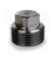 Picture of ¼ inch NPT Class 3000 Forged Carbon Steel square head plug