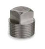 Picture of ¾ inch NPT Class 3000 Forged 304 Stainless Steel square head plug