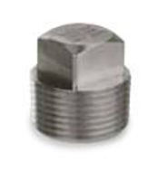 Picture of ¼ inch NPT Class 3000 Forged 316 Stainless Steel square head plug