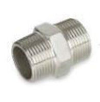 Picture of ½ inch NPT Hex Nipple 316 Stainless Steel