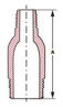 Picture of 3 X 2 inch NPT Schedule 40 Concentric Swage Nipple