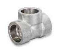 Picture of 2-1/2 inch forged 304 stainless steel socket weld tee