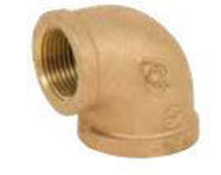 Picture of 2 inch NPT Threaded Lead Free Bronze 90 degree elbow