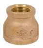 Picture of 3 x 2-1/2  inch NPT threaded lead free bronze reducing coupling
