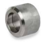 Picture of 1 1/2 inch NPT class 3000 forged carbon steel Half Coupling - Made in USA