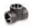 Picture of 1 ½ inch forged carbon steel socket weld straight tee - Made In USA