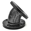 flanged 45 degree elbow cast iron