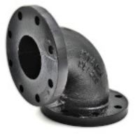Picture of 12 inch Flanged 45 Degree Elbow in Cast Iron
