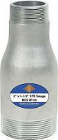 Picture of 3 X 2 inch NPT Schedule 80 Concentric Swage Nipple