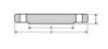 Picture of 3 inch class 150 flat faced steel blind flange - MADE IN USA