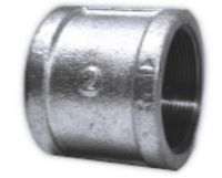 Picture of 2 inch NPT class 300 galvanized malleable iron full coupling