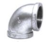 Picture of 1 ¼ inch NPT class 300 threaded 90 deg galvanized elbow